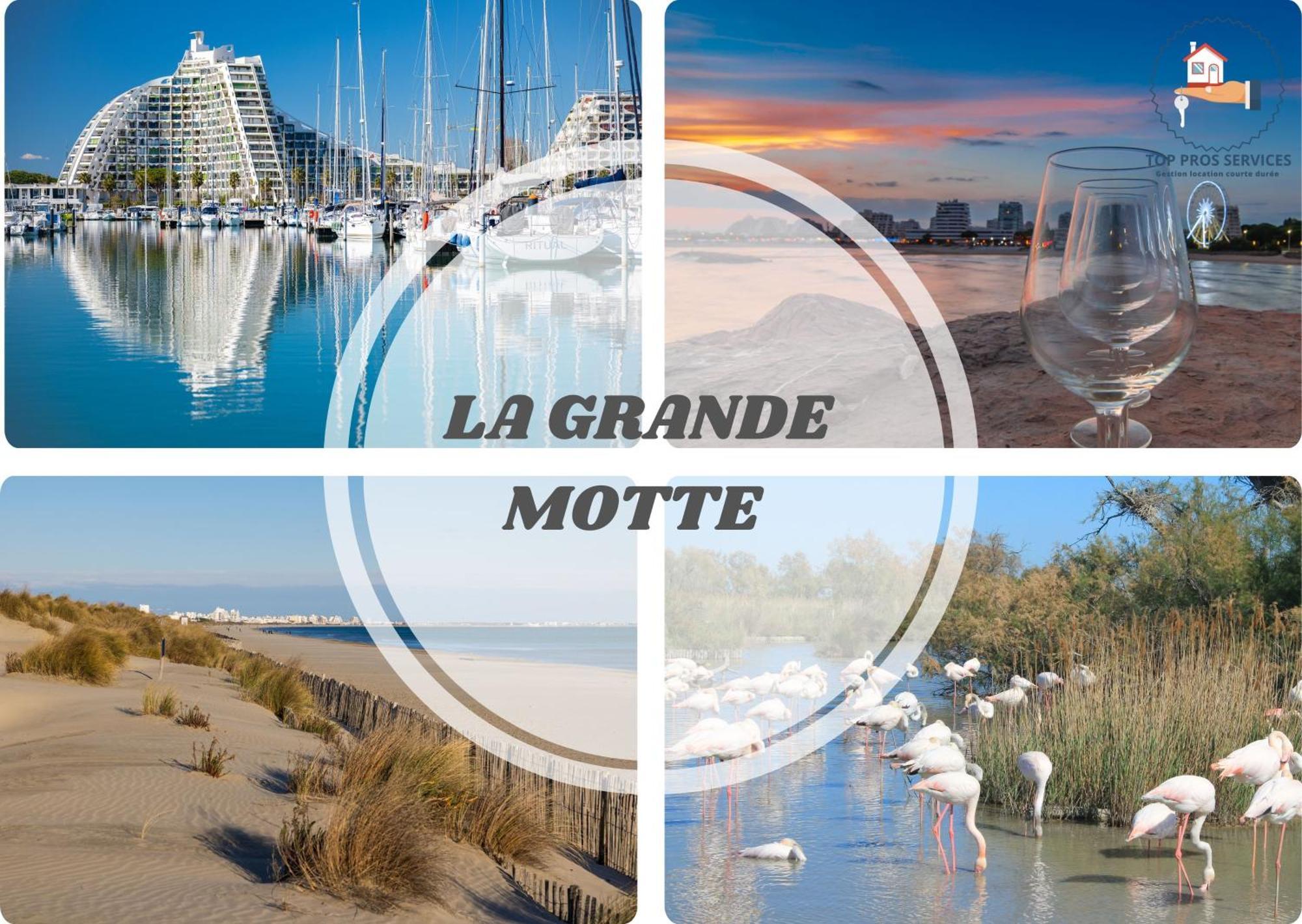 Le Estella Appart - Parking Wifi Au Calme 2 Min Plages - Resid Le Rayol - Top Pros Servicesconciergerie La Grande Motte Exterior foto